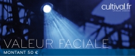 Valeur faciale 50 euros